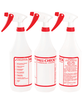 Valu-Check 3 Pack Spray Bottles