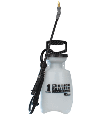 1, 2, & 3 Gallon Chemical Resistant Tank Sprayer