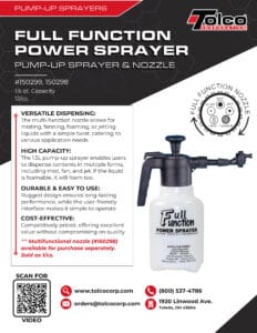 Full Function Power Sprayer