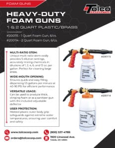 Heavy-Duty Foam Guns