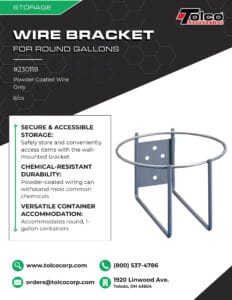 Wire Bracket for Round Gallons