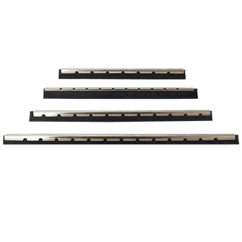 Stainless Steel Channels with Rubber Blades