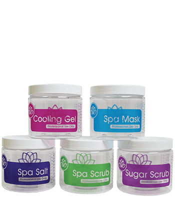 Spa Jars with Lids – 16 oz.