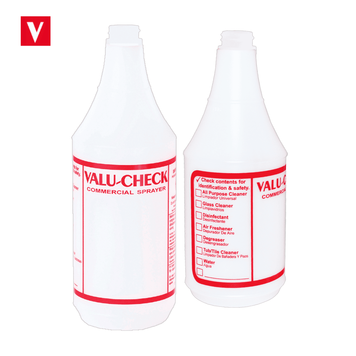 Valu-Check Pre-Printed Bottles