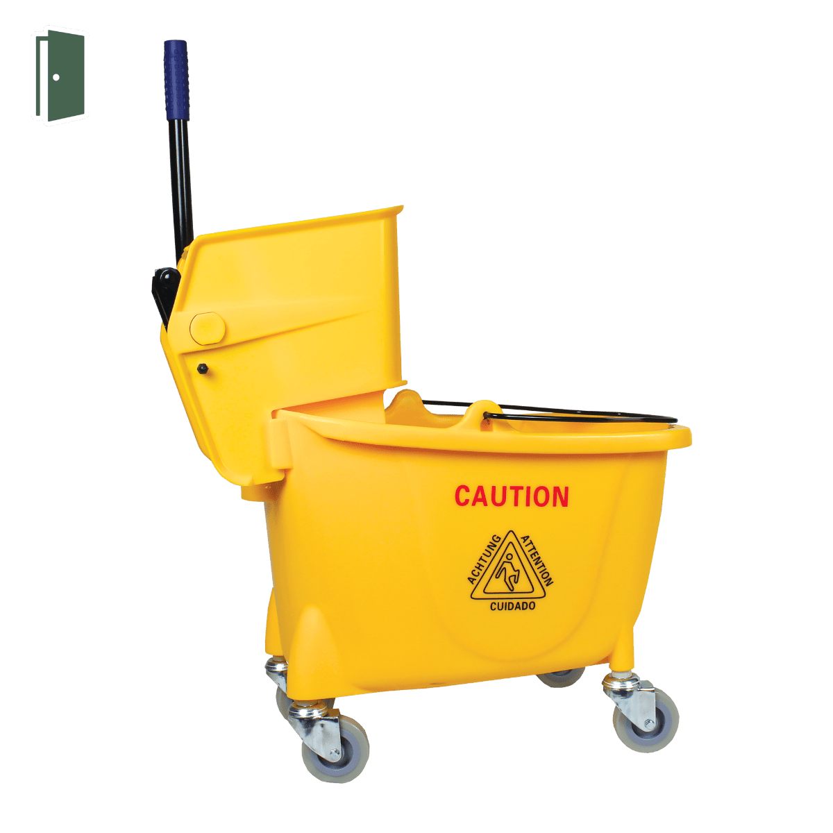 Custodial Closet Side Press Mop Bucket